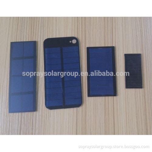 PET laminated solar panel for install on the solar lantern, cameral